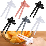 1pc Finger Chopsticks Game Player Snack Chopstick Holder Plastic Game Finger Cover Game Controller T