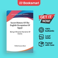 Secret History Of The English Occupation Of Egypt - Hardback - English - 9780548211045