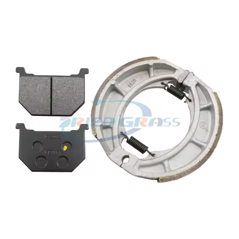 Motorcycle front and rear brake pads for Suzuki GN 250 F/J/M/R/T 1985-1997