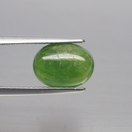 พลอย การ์เน็ต ซาโวไรท์ โกเมน เขียว ดิบ ธรรมชาติ แท้ ( Unheated Natural Tsavorite Garnet ) หนัก 4.31