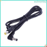 WU Power Extension Cable Male to Male Connector Adapter Cord DC5521 to DC5525