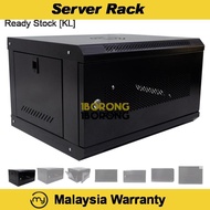 4U 6U 9U 12U 19 Inch Network Cabinet Wall Mount Server Rack 530mm