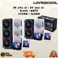 LOVINGCOOL DP-240-01/DP-360-01 4" SCREEN 240MM / 360MM LIQUID COOLING AIO CPU FAN