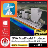 EIVA NaviModel Producer 4.8.1 - High-Performance Digital Terrain 2D & 3D Models [WINDOWS x64] - Digi