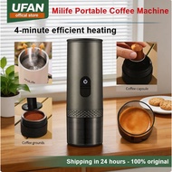 Milife Portable Coffee Machine 20Bar Espresso | Capsule & Powder | USB-C Fast Heating | 7800mAh