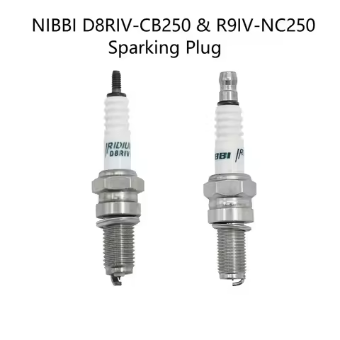 NIBBI Motorcycle R9IV Iridium Spark Plug For ZhongShen NC250 Engine D8RIV Sparking Plug Ignition Plu