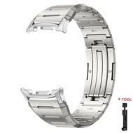 Stainless Steel Strap for Samsung Galaxy Watch 8 Classic 46mm Ultra(2025) 47mm MetalBand for Galaxy 