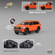 CM Model 1/64 Toyota Sequoia Orange