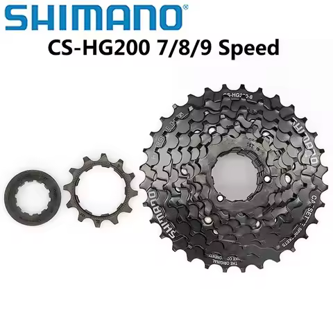 Shimano TOURNEY TX HG200 CS 7 8Speed Cassette Sprocket CS-HG200 7s 8S 9S 8v 7v 9v 12-28T 12-32T Moun