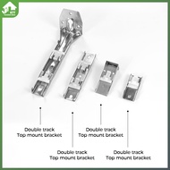 Curtain track bracket single track bracket double track bracket aluminum curtain rod bracket curtain accessories