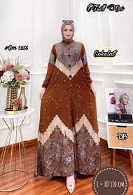 Gamis Twill Ori Gamis Twil Terbaru Batik Pekalongan H700 Dress Busui
