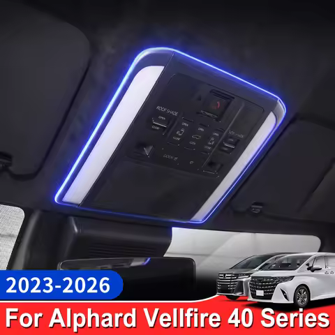 For 2024-2026 40 Series Toyota Alphard Vellfire Reading Light Ambient Light Frame Interior Upgrade A