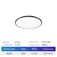 RONG RIVER 48W 36W 20W 3 Warna Lampu LED Plafon Rumah | Lampu LED Kamar | Lampu Downlight LED Plafon