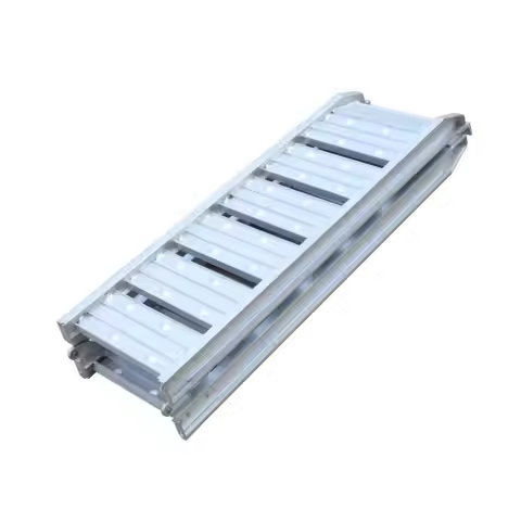 Folding Ladder Ramps Motorcycle Loading Trailer Transport Loading Aluminum Alloy Ramp Folding Ladder