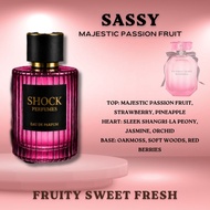 ​Sassy SHOCK PERFUMES Blossom Passion Fruit Grapefruit Shangri-La Peony Musk EDP | Premium Local Per