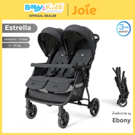 🎈New รถเข็นเด็กแฝด twin stroller 🎈Joie Estrella รถเข็นเด็ก รถเข็นเด็กแฝด สำหรับแรกเกิด – 22 kg ศูนย์