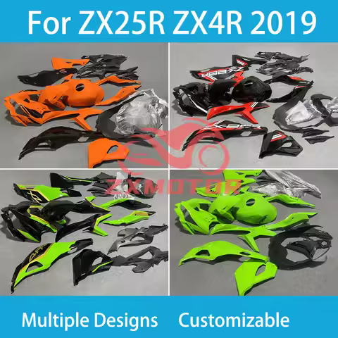 For KAWASAKI ZX25R ZX4R 2019 Motorcycle Fairings ZX 25R 4R 19 Refitting Racing Customized Shell Body