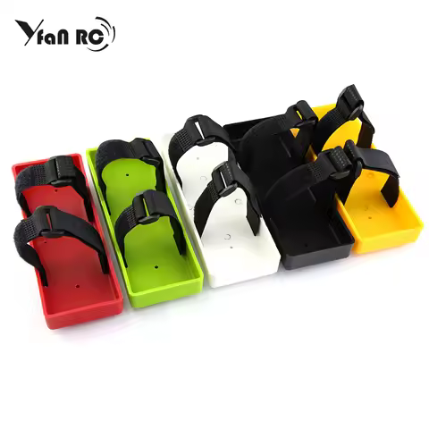 RC Model Car Plastic Battery Box Tray Battery Holder Upgrade Parts for 1/10 RC Crawler Car AXIAL SCX