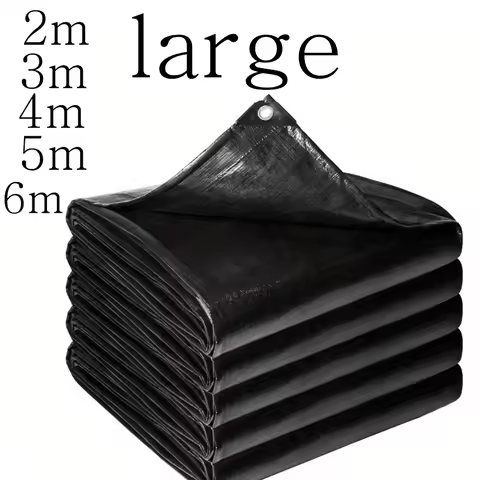 Large Sun Shade Sail Waterproof Tarp Black 3x5 4x4 5*5 6 8m*8 10 12 15 20 Awning Tarpaulin Camp Sun 