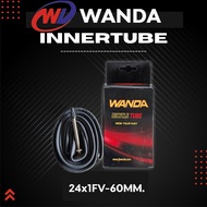 Road Bike/Hybrid Inner Tube Wanda 24x1 FV.60 MM.
