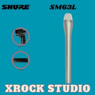 Shure SM63L Dynamic Microphone with Extended Handle - Champagne (SM-63L / SM-63 / SM63)