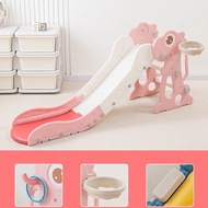⭐️Y&Y Kid toy shop⭐ สไลเดอร์ สไลเดอร์เด็ก มีห่วงบาส+ลูกบาส พับเก็บได้ รับน้ำหนักได้ 50 กก.