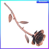 Simulated Metal Rose Gift for Wife Anniversary Everlasting  kenaier