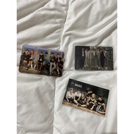 Bts GROUP OT7 DARK &amp; WILD PHOTOCARD OFFICIAL