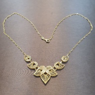 22k / 916 Gold Golden Wings Necklace by Best Gold Shop