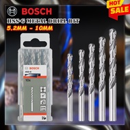 Bosch HSS-G Metal Drill Bit 5.2mm - 10mm For Alloyed and Unalloyed Steel, Cast Iron (1 PCS)