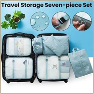 7in1 Set Travel Organizer Bag Waterproof Storage Bag Clothing Organizer Bag Travel Pouch Luggage Bag