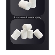 Tube Furnace Quartz Tube Corundum Tube Light High-Purity alumina Foam Ceramic Furnace Plug Heat insu