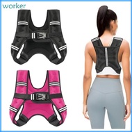 Wor* Exercise Weight Vest Multipurpose Weighted Vest Homes Workout Weight Vest for Outdoor Fitness A