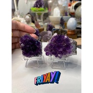 Small Weekend Leakage High-Quality Uruguay Amethyst One Piece rm29 Including Base ‍ ️ About 3-4cm (3