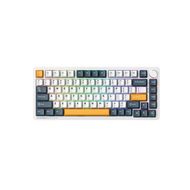 Bàn phím Machenike K600-B82W White Tri-Mode GR Silver switch