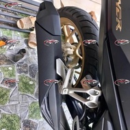 Winner V1 Full Black Muffler and Tail Cover - Vehicle Model - Motorcycle Accessories