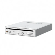 山靈 EC Mini 便攜式 專業級 CD + DAC解碼 一體機 銀色│雙向藍牙、雙向USB、APP操控│最高支援 2TB MicroSD Card