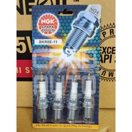 BKR6E-11 (4 pcs) NGK Spark Plug Proton Perodua Honda Toyota Nissan Hyundai