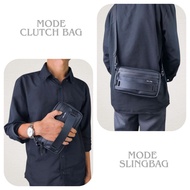 Slingbag Clutchbag Multifunction Premium Waterproof Unisex Handbag Cyrus