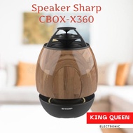 Sharp CBOX-X360 Active Bluetooth Speaker - Promo Price