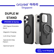 [Araree SG] iPhone 16 Series Duple M Stand Phone Case | Wireless Charging