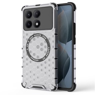 Honeycomb Heat Dissipation Magnetic Case for Redmi K70 Pro K70 Ultra K70E K60 Pro K60 Ultra K60E Xia