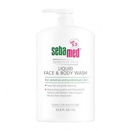 new SEBAMED Liquid soap face and body, specially designed for sensitive skin, pH value 5.5, mild moi