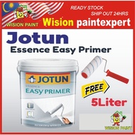 JOTUN PAINT EASY PRIMER ( 5L ) ( FREE 7" ROLLER SET ) WALL SEALER EXTERIOR &amp; INTERIOR SEALER