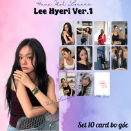 SET of 10 Lee Hye-ri - Hyeri Photocard Unoff with Sleeve