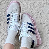 -EJ- ADIDAS GAZELLE BOLD Gradient Pink Blue Gray Dark Beige Women's Shoes IE6508