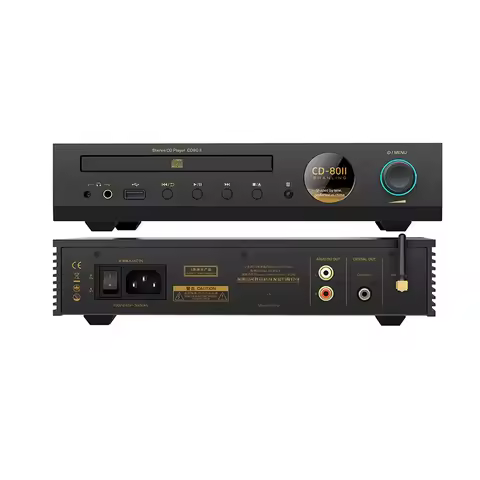 SHANLING CD80 II CD80II Modernized CD Player HD850 Driver dual SGM8262 AMP CS43198 DAC Hi-Res Audio