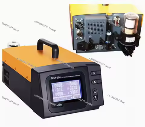 NHA-506 Portable Vehicle Exhaust Gas Analyzer Five Gases HC/CO/CO2/O2/NO Concentration Universal Emi