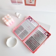 Fepo 10-12mm 376 split eyelashes, size 4 Pink