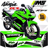 Sticker Striping Variasi Motif Ori Ninja Rr 150 Old 2008 Gen 1 Hitam Gold - Ninja Rr Old Gen 2 - Nin